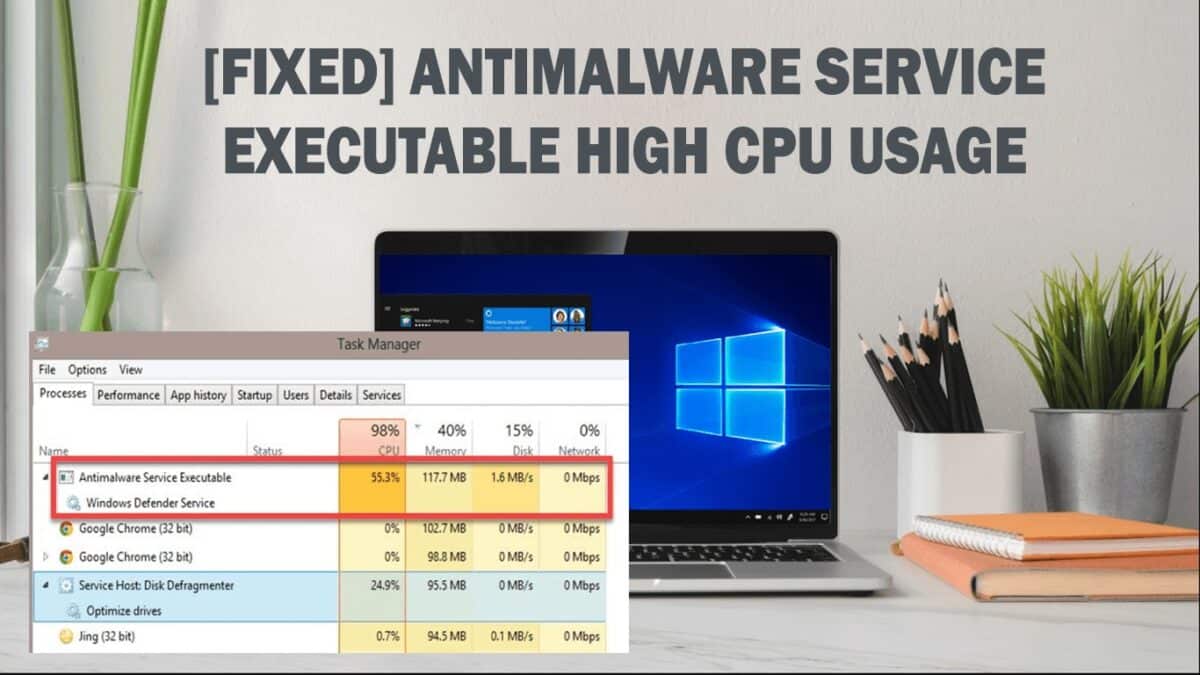 FIX: Antimalware Service Executable High CPU Usage Quickly (MsMpEng)