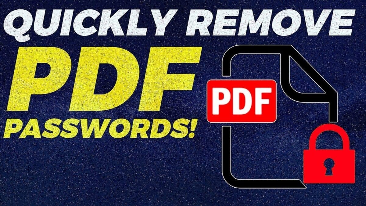 How To Remove Password From PDF Files [Recovery & Reset]