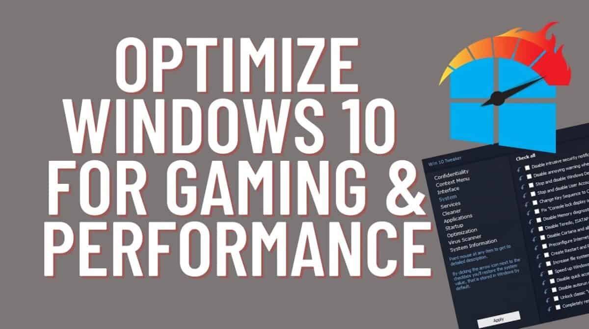 Windows 10 Services To Disable For Better Gaming