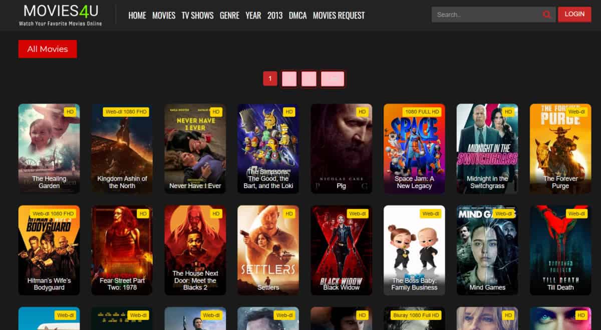 Best 20 Movies4u Alternative Proxy and Mirror Sites