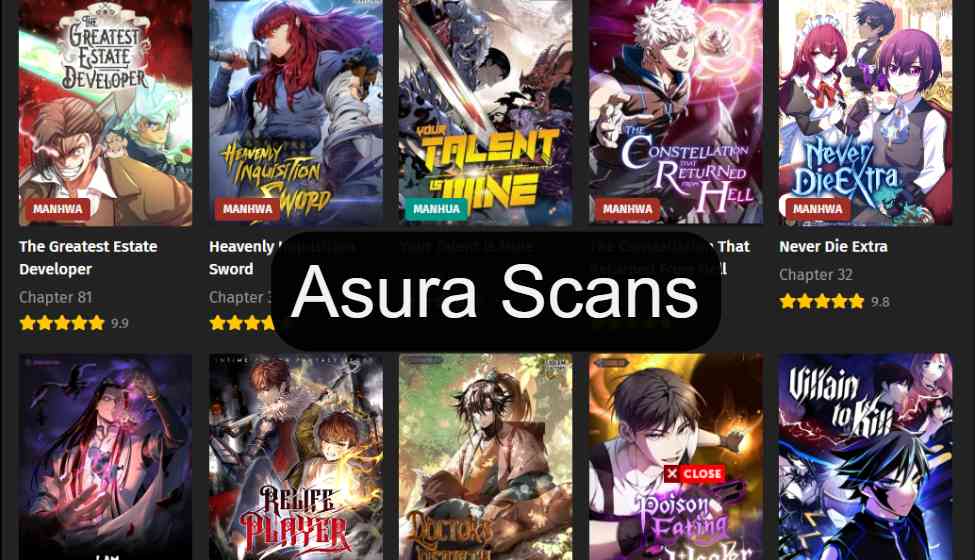 Top 30 Alternatives of Asura Scans to Read Best Manga Comics